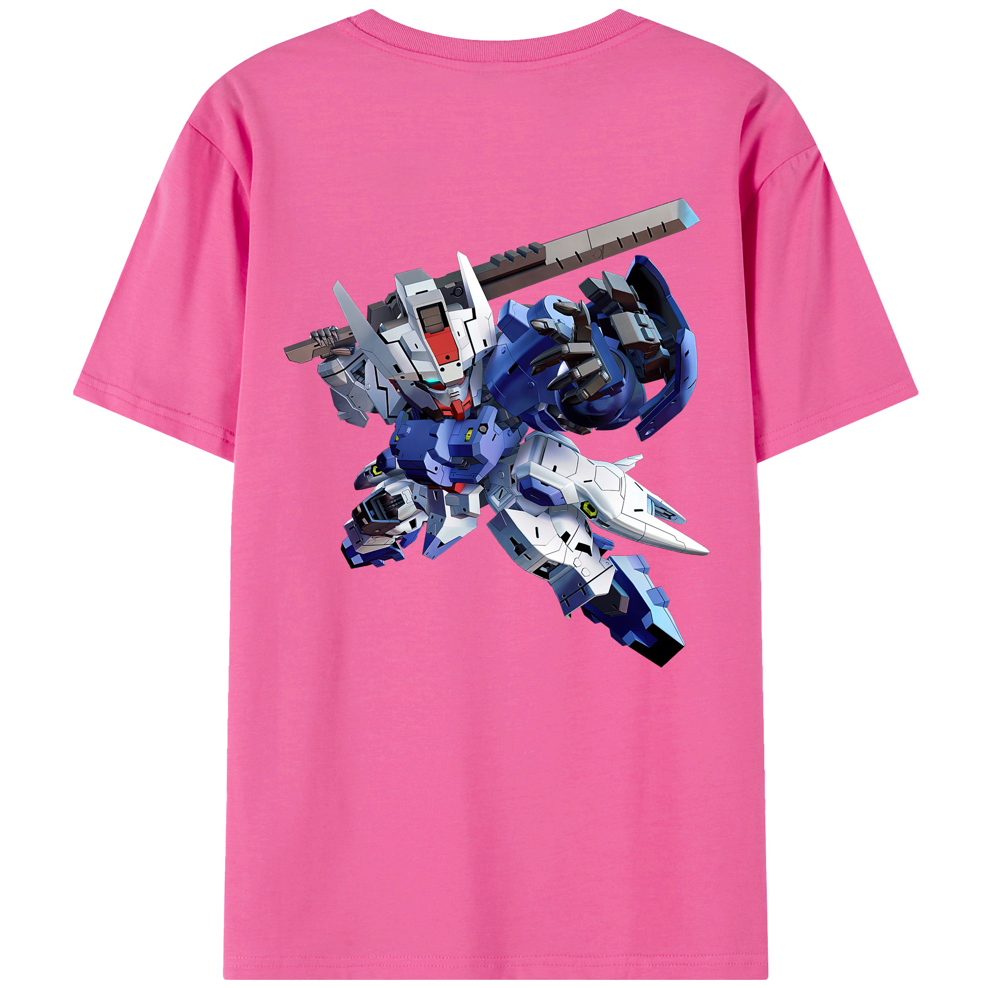 （画像用） 機動戦士ガンダム Mobile Suit Gundam レディース半袖Tシャツ(バックプリント)